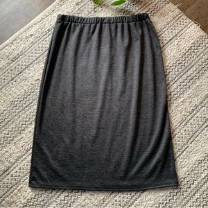 Klassy girl boutique midi skirt